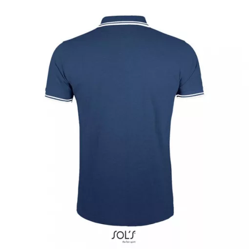 Férfi galléros póló SOL S SO00577 Sol S pasadena Men - polo Shirt -3XL, French Navy/Wh