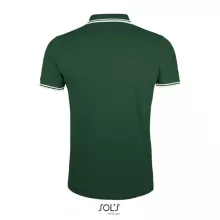 Férfi galléros póló SOL S SO00577 Sol S pasadena Men - polo Shirt -2XL, Forest Green/W