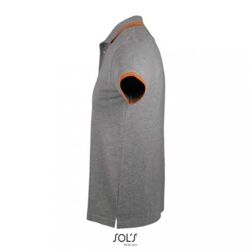 Férfi galléros póló SOL S SO00577 Sol S pasadena Men - polo Shirt -2XL, Grey Melange/O