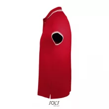 Férfi galléros póló SOL S SO00577 Sol S pasadena Men - polo Shirt -2XL, Red/White
