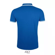 Férfi galléros póló SOL S SO00577 Sol S pasadena Men - polo Shirt -2XL, Royal Blue/Whi