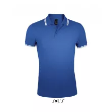 Férfi galléros póló SOL S SO00577 Sol S pasadena Men - polo Shirt -M, Royal Blue/White