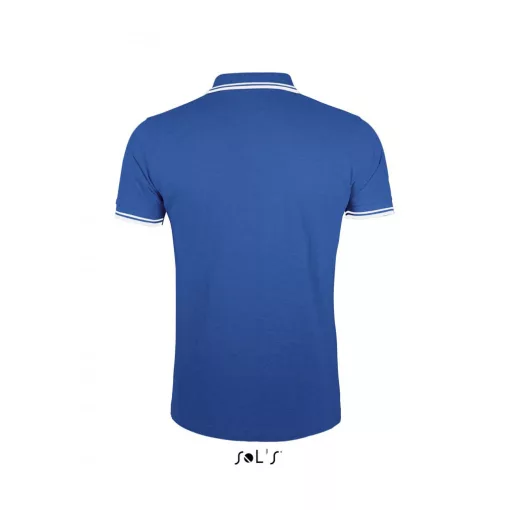 Férfi galléros póló SOL S SO00577 Sol S pasadena Men - polo Shirt -M, Royal Blue/White