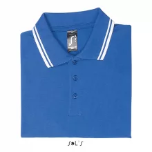 Férfi galléros póló SOL S SO00577 Sol S pasadena Men - polo Shirt -M, Royal Blue/White