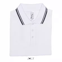 Férfi galléros póló SOL S SO00577 Sol S pasadena Men - polo Shirt -3XL, White/Navy