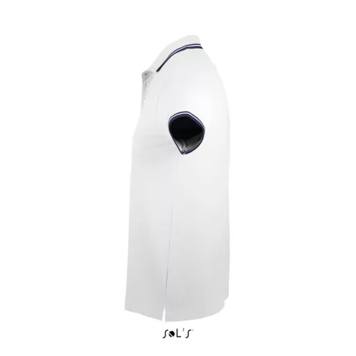 Férfi galléros póló SOL S SO00577 Sol S pasadena Men - polo Shirt -M, White/Navy