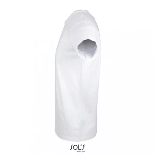Férfi póló SOL S SO00580 Sol S Imperial Fit - Környakú Testhezálló póló -M, White