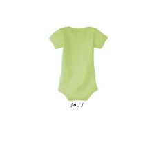 Gyerek SOL S SO00583 Sol S Bambino - Baby Bodysuit -12/18M, Apple Green