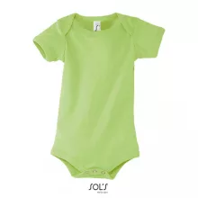 Gyerek SOL S SO00583 Sol S Bambino - Baby Bodysuit -12/18M, Apple Green
