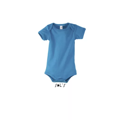 Gyerek SOL S SO00583 Sol S Bambino - Baby Bodysuit -12/18M, Aqua