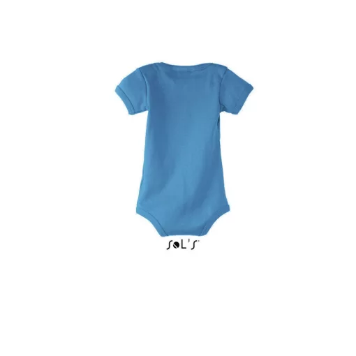 Gyerek SOL S SO00583 Sol S Bambino - Baby Bodysuit -3/6M, Aqua