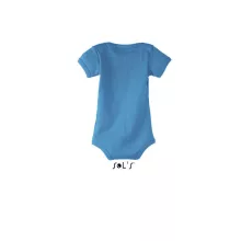 Gyerek SOL S SO00583 Sol S Bambino - Baby Bodysuit -6/12M, Aqua