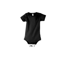 Gyerek SOL S SO00583 Sol S Bambino - Baby Bodysuit -18/23M, Black