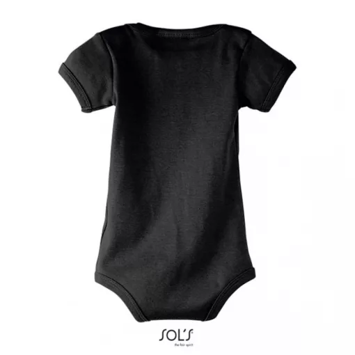 Gyerek SOL S SO00583 Sol S Bambino - Baby Bodysuit -18/23M, Black