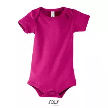 Gyerek SOL S SO00583 Sol S Bambino - Baby Bodysuit -6/12M, Fuchsia