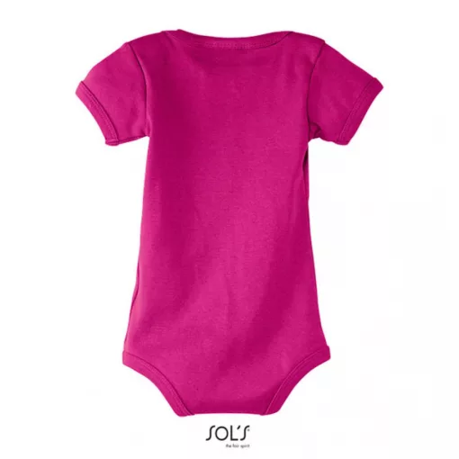 Gyerek SOL S SO00583 Sol S Bambino - Baby Bodysuit -6/12M, Fuchsia