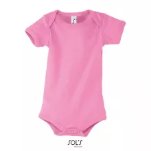 Gyerek SOL S SO00583 Sol S Bambino - Baby Bodysuit -12/18M, Orchid Pink