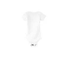 Gyerek SOL S SO00583 Sol S Bambino - Baby Bodysuit -6/12M, White