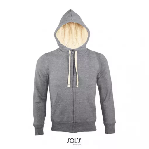 Uniszex pulóver SOL S SO00584 Sol S Sherpa - Zipped Jacket With "Sherpa" Lining -M, Gr