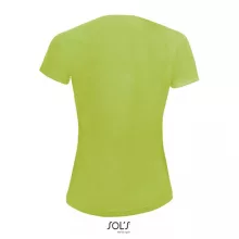 Női póló SOL S SO01159 Sol S Sporty Women - Raglan-Sleeved T-Shirt -XL, Apple Green