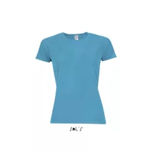 Női póló SOL S SO01159 Sol S Sporty Women - Raglan-Sleeved T-Shirt -M, Aqua