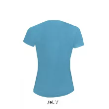 Női póló SOL S SO01159 Sol S Sporty Women - Raglan-Sleeved T-Shirt -S, Aqua