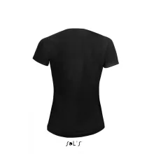 Női póló SOL S SO01159 Sol S Sporty Women - Raglan-Sleeved T-Shirt -XL, Black