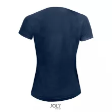Női póló SOL S SO01159 Sol S Sporty Women - Raglan-Sleeved T-Shirt -S, French Navy