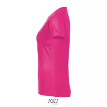 Női póló SOL S SO01159 Sol S Sporty Women - Raglan-Sleeved T-Shirt -2XL, Neon Pink 2