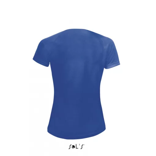 Női póló SOL S SO01159 Sol S Sporty Women - Raglan-Sleeved T-Shirt -2XL, Royal Blue