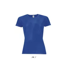 Női póló SOL S SO01159 Sol S Sporty Women - Raglan-Sleeved T-Shirt -XS, Royal Blue