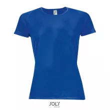 Női póló SOL S SO01159 Sol S Sporty Women - Raglan-Sleeved T-Shirt -XS, Royal Blue