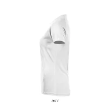 Női póló SOL S SO01159 Sol S Sporty Women - Raglan-Sleeved T-Shirt -S, White
