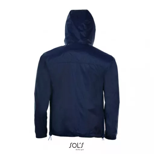Uniszex széldzseki SOL S SO01171 Sol S Skate - Lined Windbreaker -L, Navy/Royal Blue