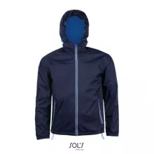 Uniszex széldzseki SOL S SO01171 Sol S Skate - Lined Windbreaker -XS, Navy/Royal Blue