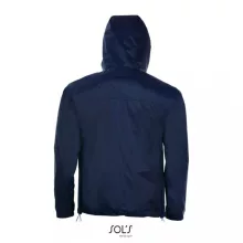 Uniszex széldzseki SOL S SO01171 Sol S Skate - Lined Windbreaker -XS, Navy/Royal Blue