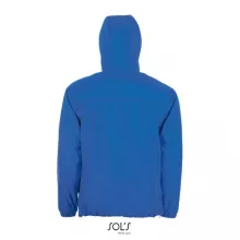 Uniszex széldzseki SOL S SO01171 Sol S Skate - Lined Windbreaker -L, Royal Blue/Neon G