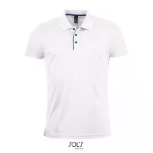 Férfi póló SOL S SO01180 Sol S performer Men - Sports polo Shirt -2XL, White