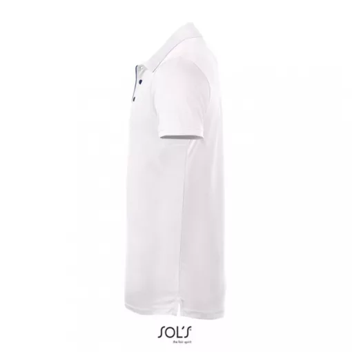 Férfi póló SOL S SO01180 Sol S performer Men - Sports polo Shirt -L, White