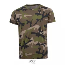 Férfi póló SOL S SO01188 Sol S Camo Men -Környakú póló -2XL, Camo
