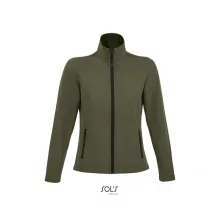 Női kabát SOL S SO01194 Sol S Race Women - Softshell Zip Jacket -M, Army