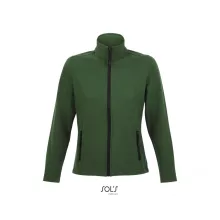 Női kabát SOL S SO01194 Sol S Race Women - Softshell Zip Jacket -2XL, Bottle Green