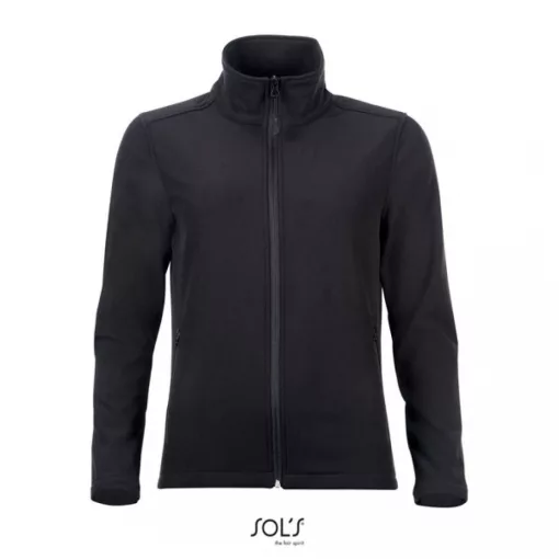 Női kabát SOL S SO01194 Sol S Race Women - Softshell Zip Jacket -L, Black