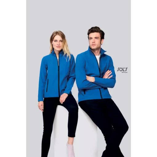Női kabát SOL S SO01194 Sol S Race Women - Softshell Zip Jacket -S, French Navy