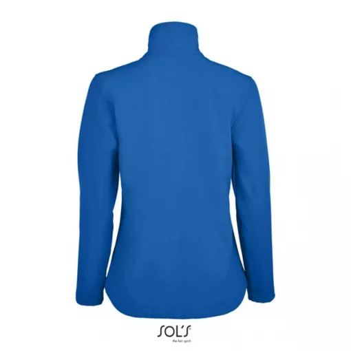 Női kabát SOL S SO01194 Sol S Race Women - Softshell Zip Jacket -L, Royal Blue