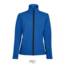 Női kabát SOL S SO01194 Sol S Race Women - Softshell Zip Jacket -XL, Royal Blue