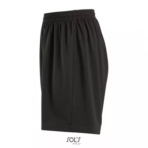 Férfi rövid nadrág SOL S SO01221 Sol S San Siro 2 - Adults Basic Shorts -2XL, Black