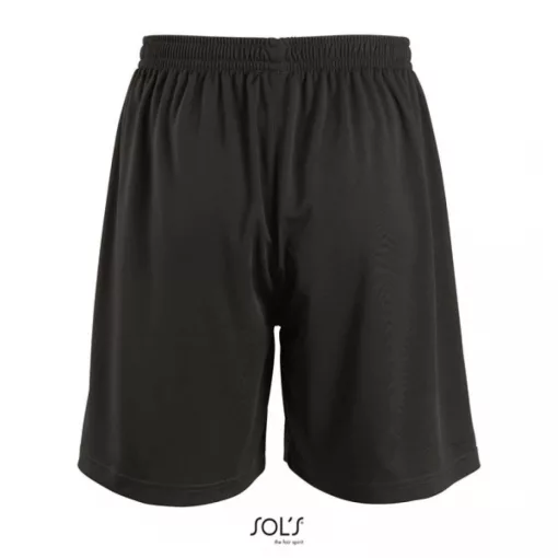 Férfi rövid nadrág SOL S SO01221 Sol S San Siro 2 - Adults Basic Shorts -XL, Black