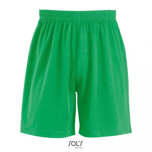 Férfi rövid nadrág SOL S SO01221 Sol S San Siro 2 - Adults Basic Shorts -2XL, Bright G