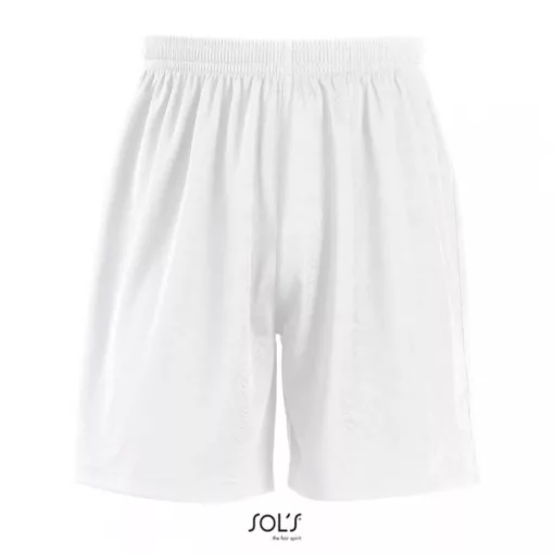 Férfi rövid nadrág SOL S SO01221 Sol S San Siro 2 - Adults Basic Shorts -S, White
